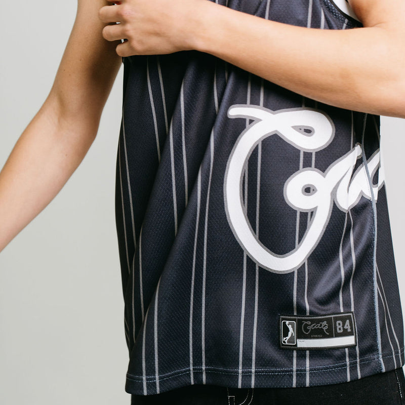 CRATE SIDE SCRIPT BASKETBALL SINGLET