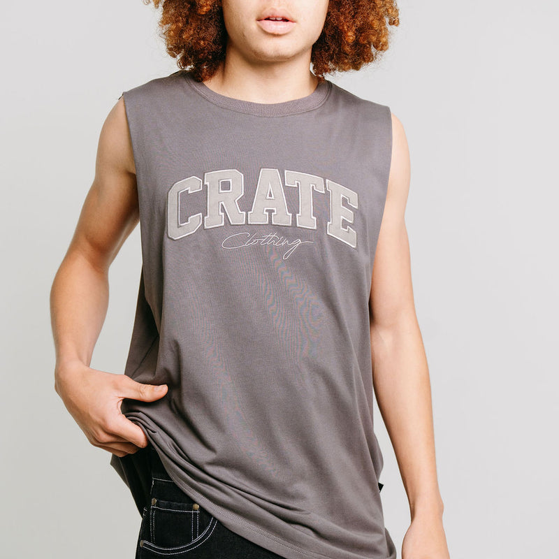 Crate Varsity Muscle Singlet