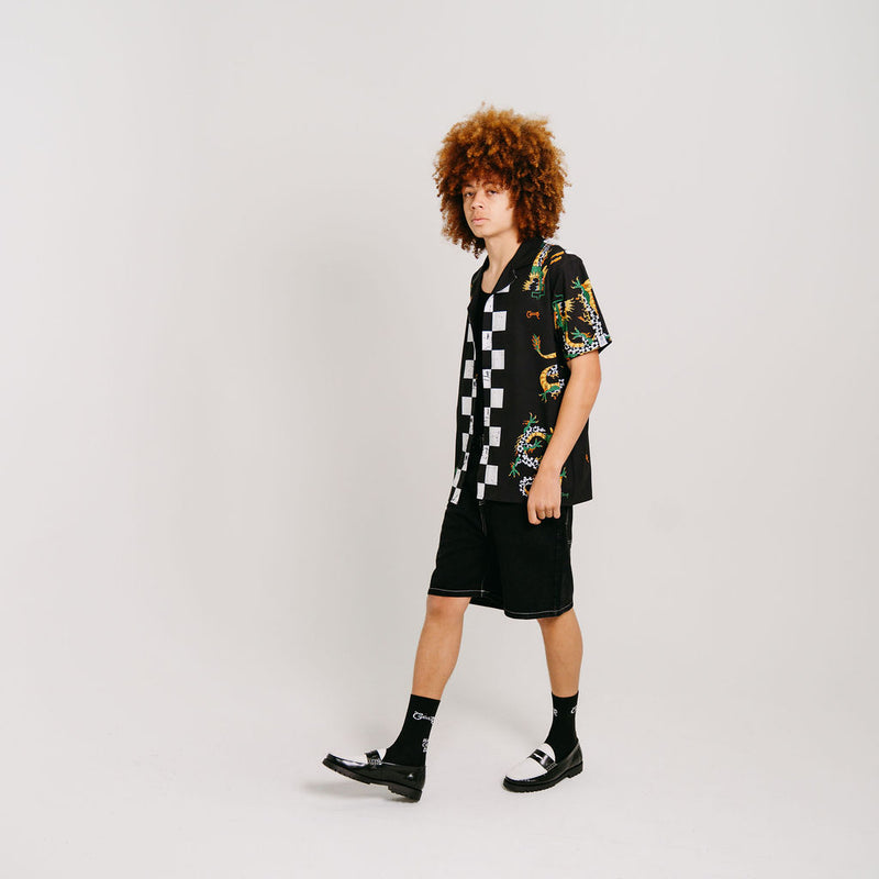 CRATE CHECK DRAGON SS SHIRT