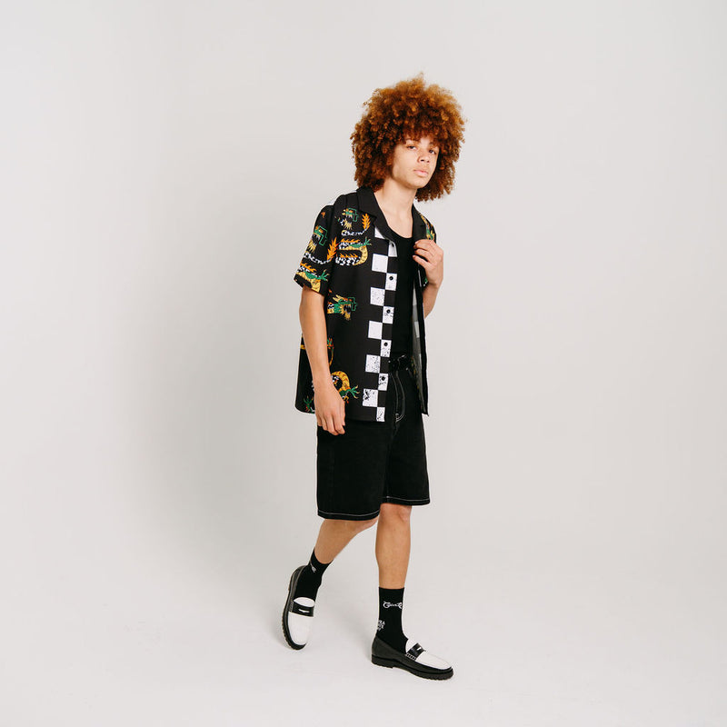 CRATE CHECK DRAGON SS SHIRT