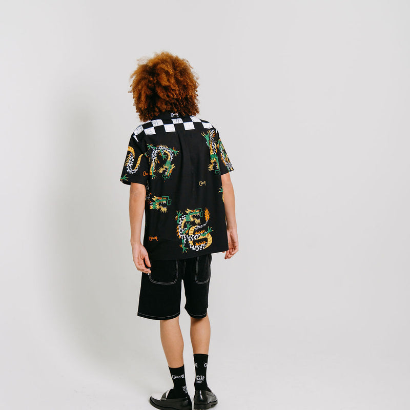 CRATE CHECK DRAGON SS SHIRT