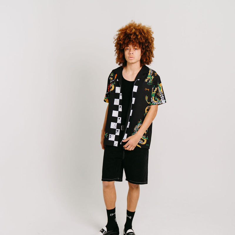 CRATE CHECK DRAGON SS SHIRT