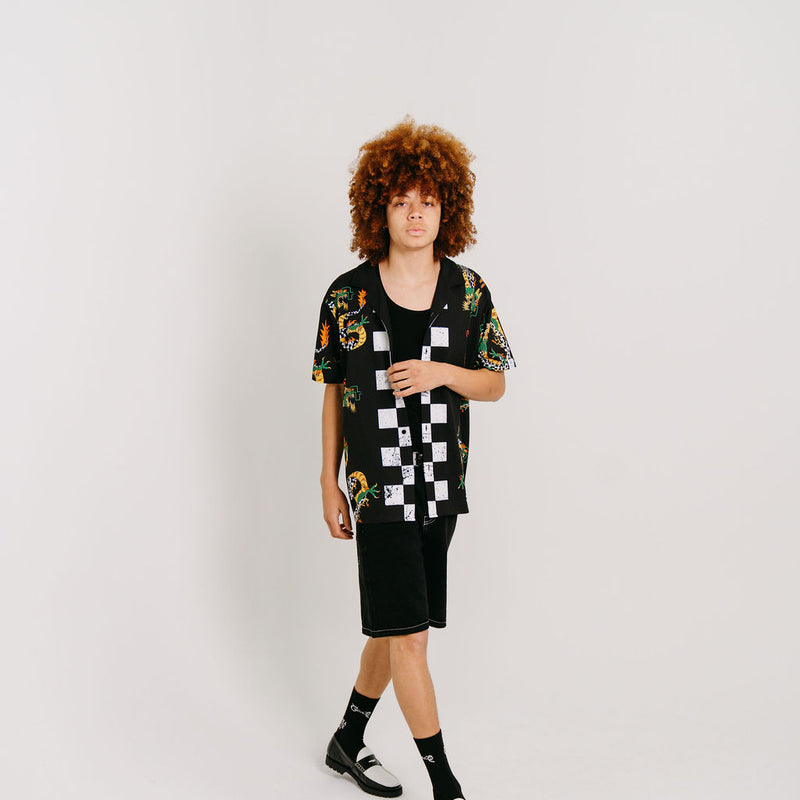 CRATE CHECK DRAGON SS SHIRT