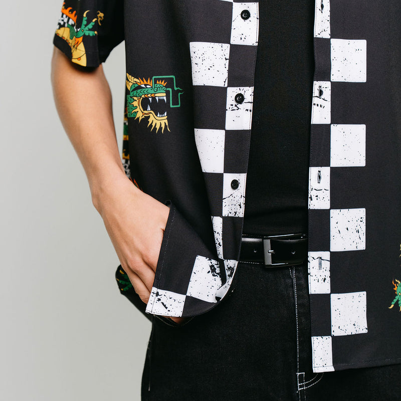 CRATE CHECK DRAGON SS SHIRT