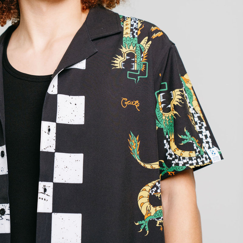CRATE CHECK DRAGON SS SHIRT