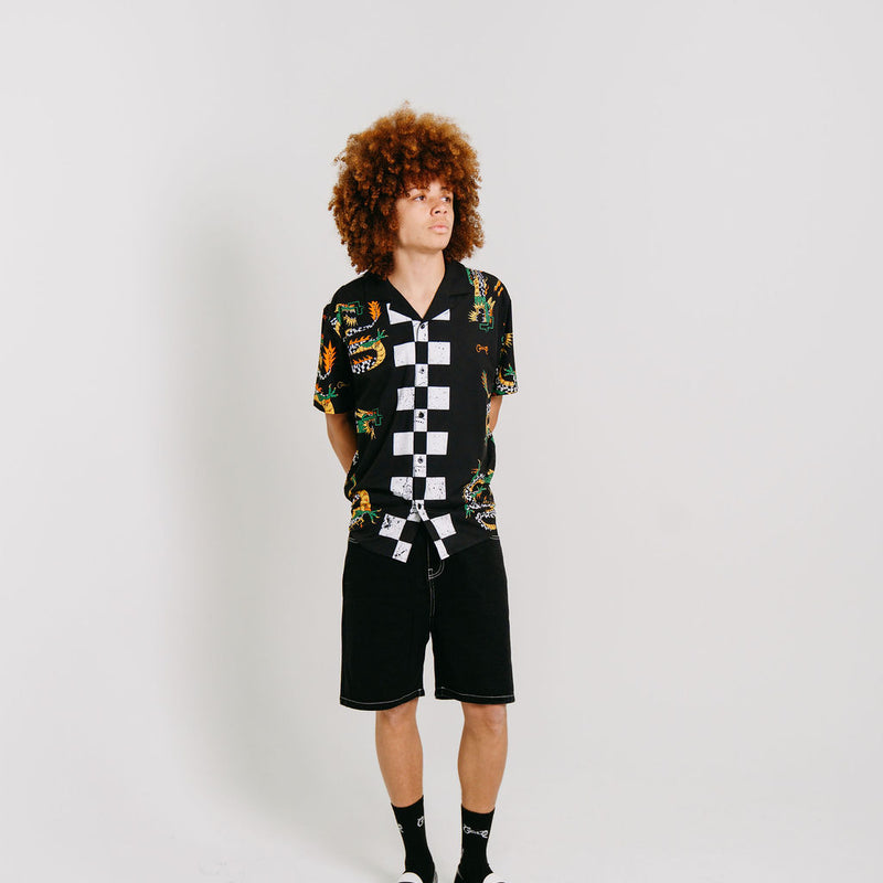CRATE CHECK DRAGON SS SHIRT