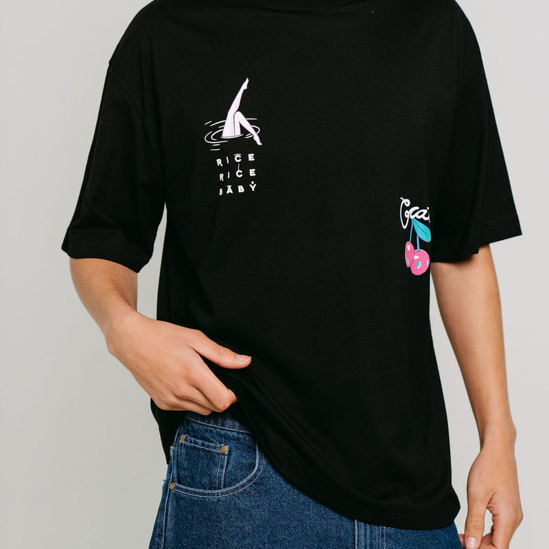 CRATE X RICE RICE BABY - U.F.O T-SHIRT
