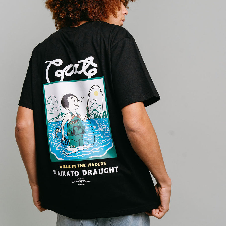CRATE X WILLIE THE WAITER WADERS TEE