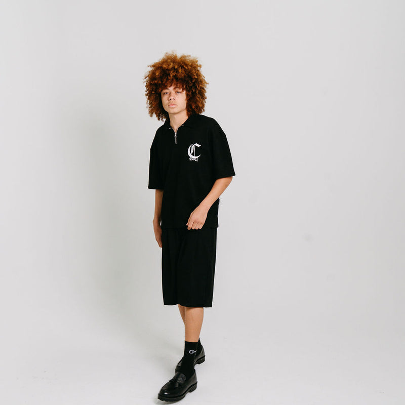 CRATE  ZIP POLO SHIRT