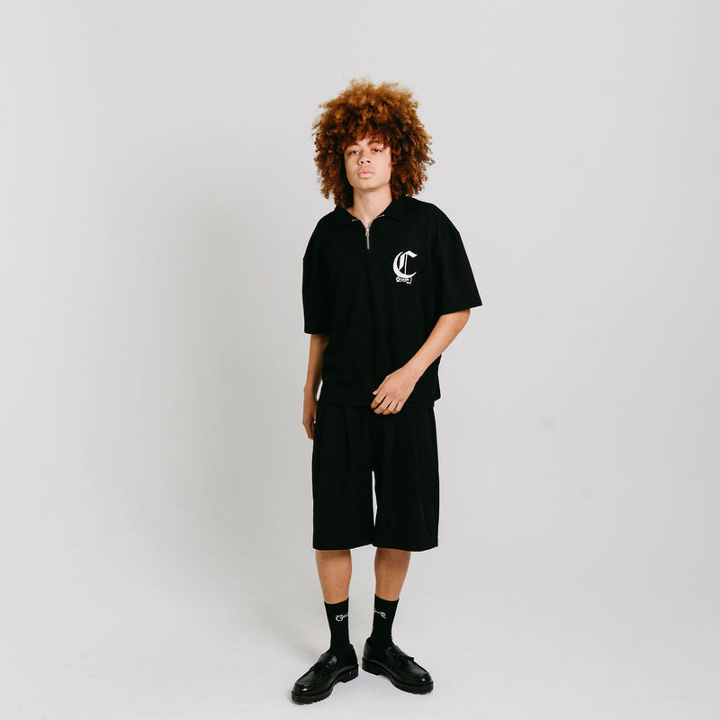CRATE  ZIP POLO SHIRT