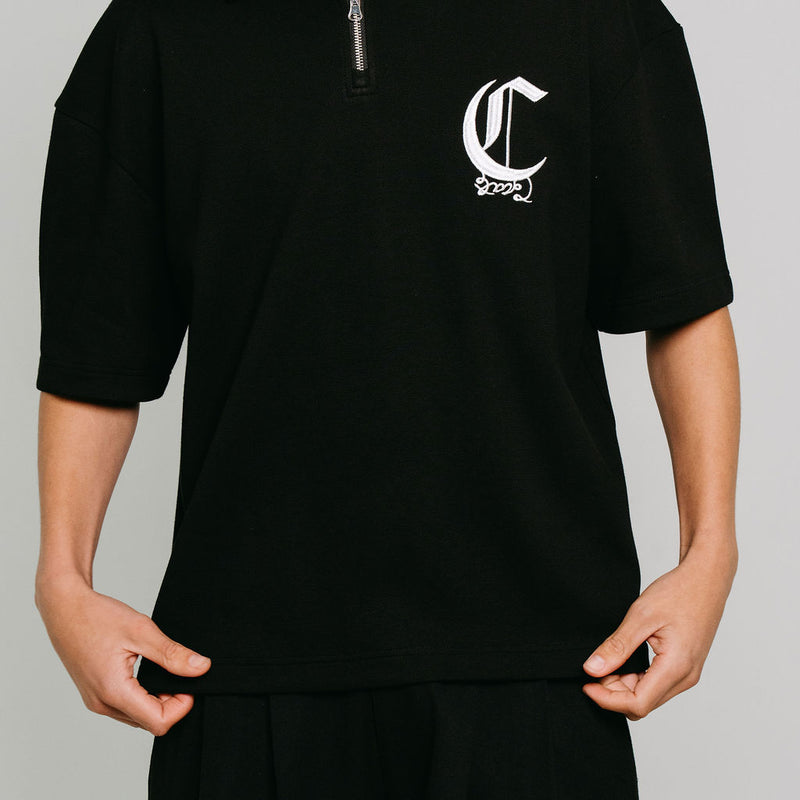 CRATE  ZIP POLO SHIRT