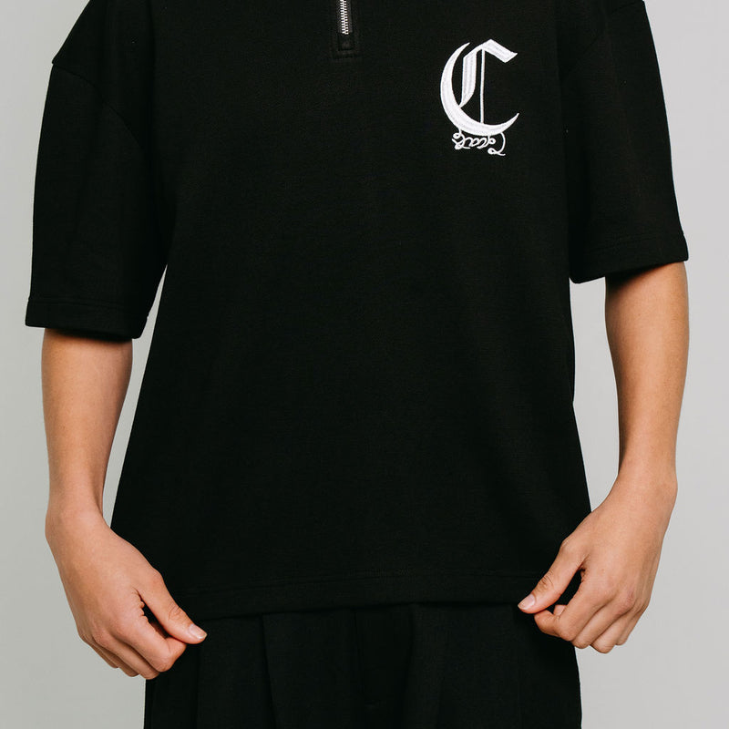 CRATE  ZIP POLO SHIRT