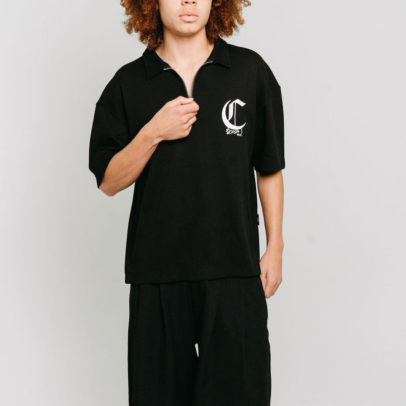CRATE  ZIP POLO SHIRT