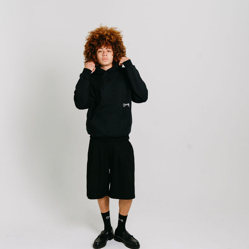 CRATE STAMP SCRIPT BOX FIT HOODIE