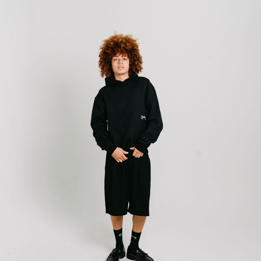 CRATE STAMP SCRIPT BOX FIT HOODIE