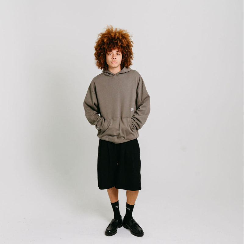 CRATE STAMP SCRIPT BOX FIT HOODIE