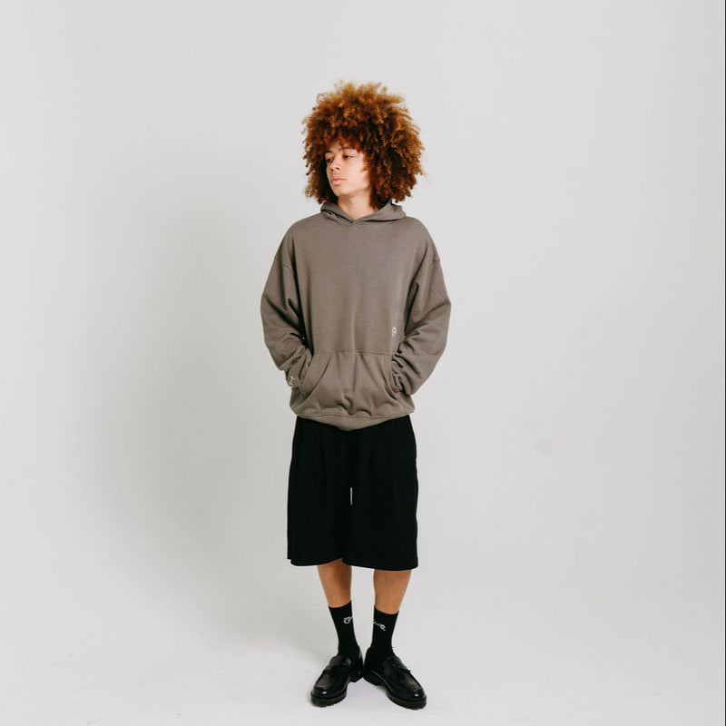 CRATE STAMP SCRIPT BOX FIT HOODIE