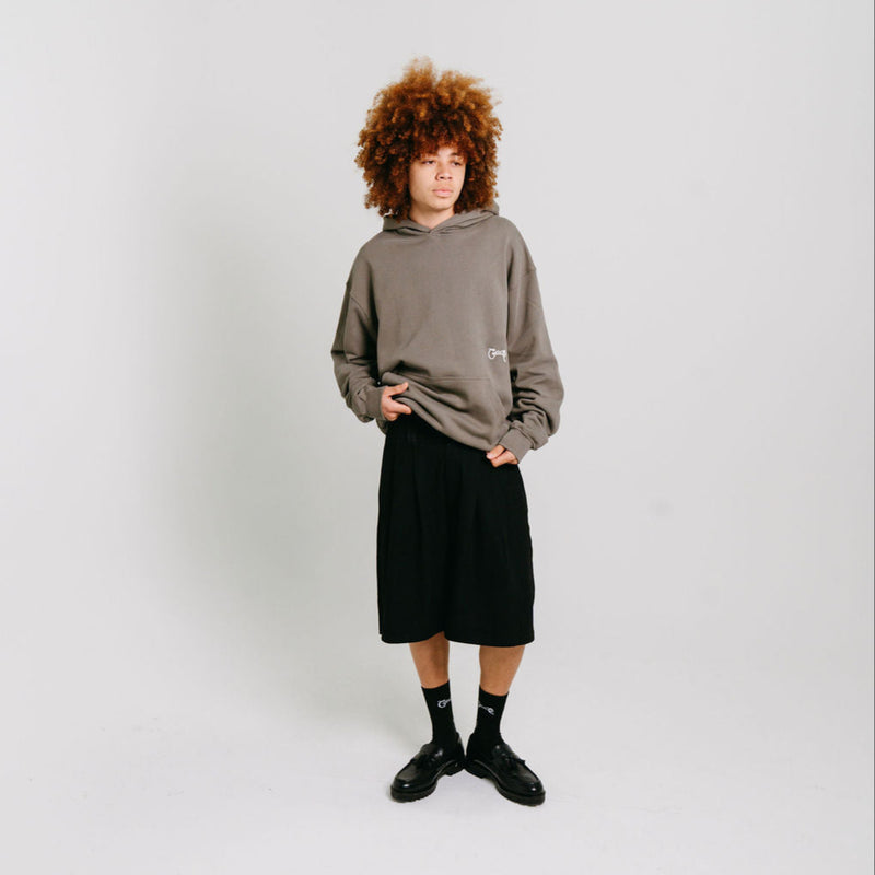 CRATE STAMP SCRIPT BOX FIT HOODIE