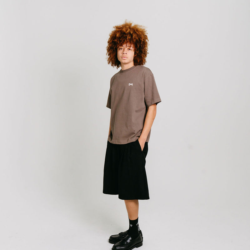 Men's Basic Script Box Fit T-Shirt