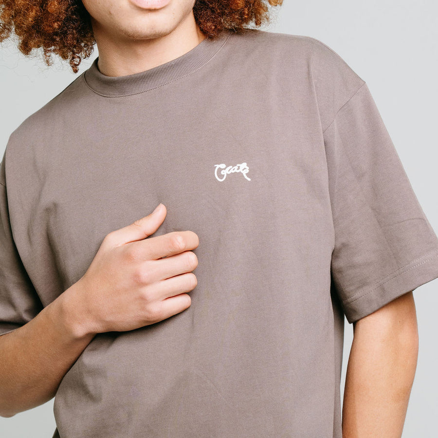 Men's Basic Script Box Fit T-Shirt