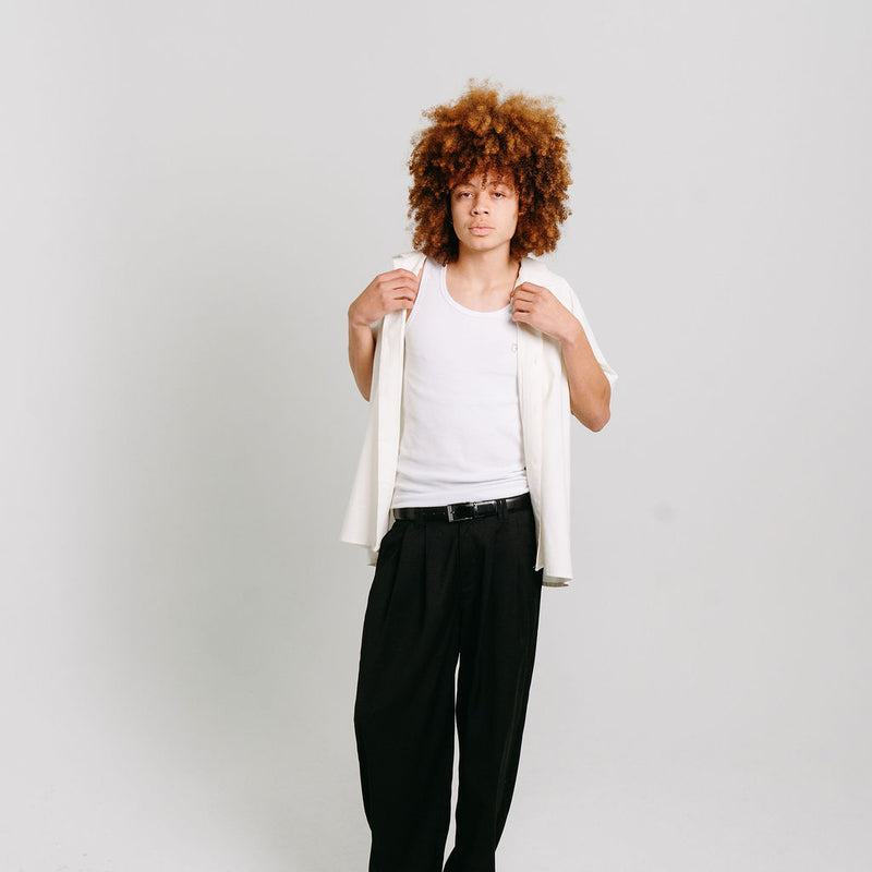 Crate Script Cuban Collar SS Shirt