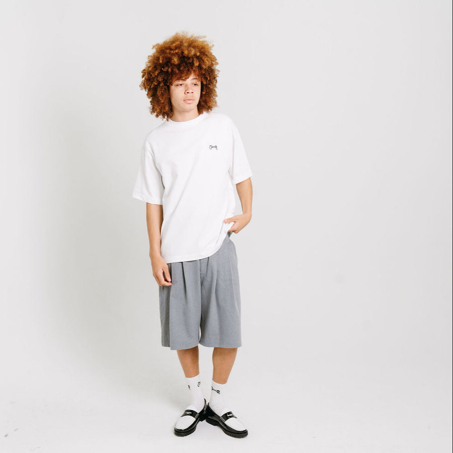 CRATE STAMP SCRIPT BOX FIT T-SHIRT