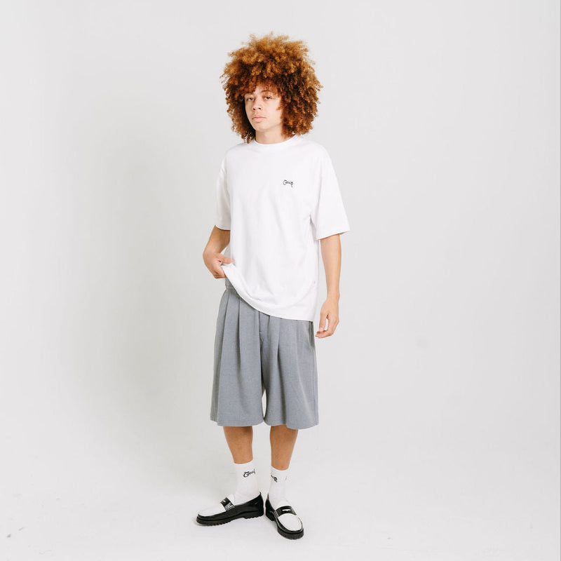 CRATE STAMP SCRIPT BOX FIT T-SHIRT