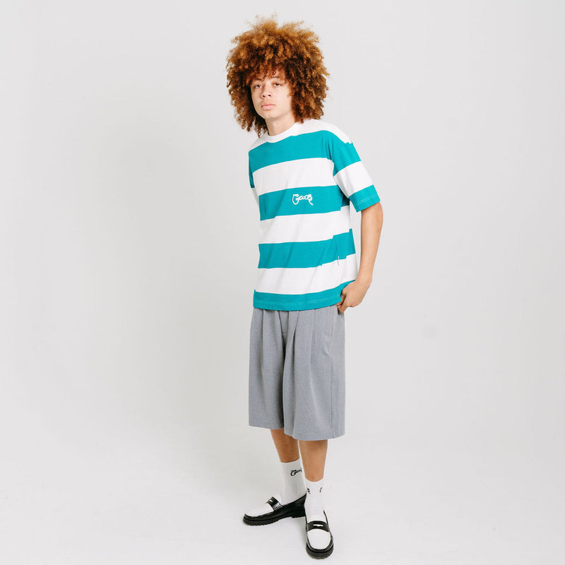 CRATE STRIPE BOX FIT T-SHIRT