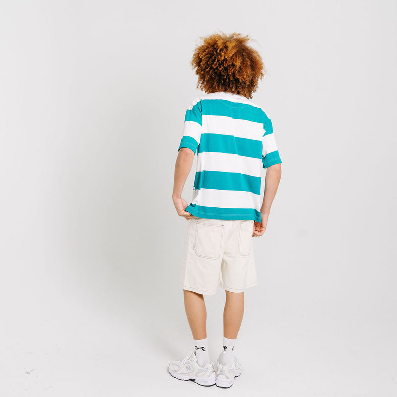 CRATE STRIPE BOX FIT T-SHIRT