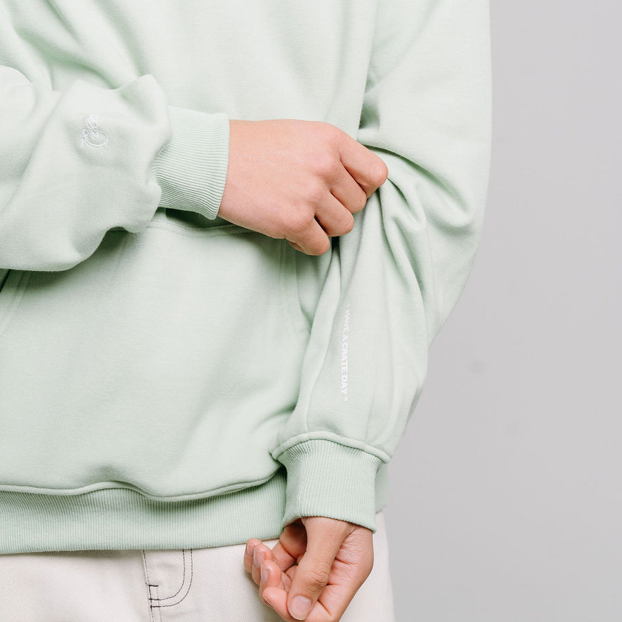 SCRIPTED SUPERFLEECE HOODIE