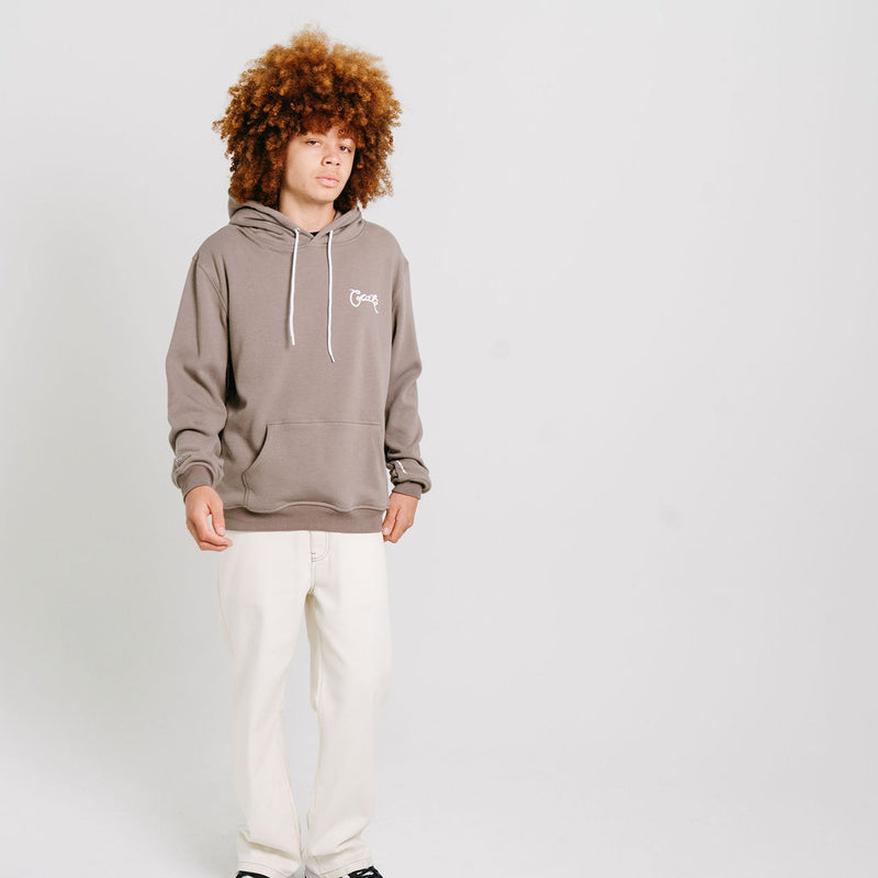 MEN'S SCRIPTED SUPERFLEECE HOODIE