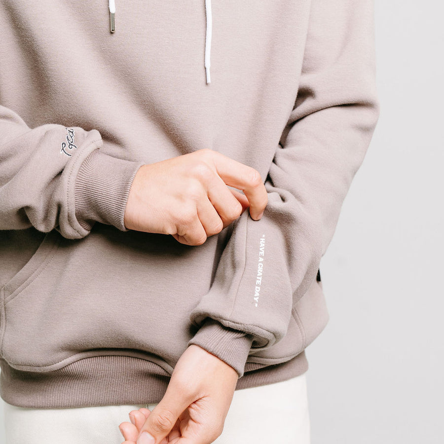 MEN'S SCRIPTED SUPERFLEECE HOODIE