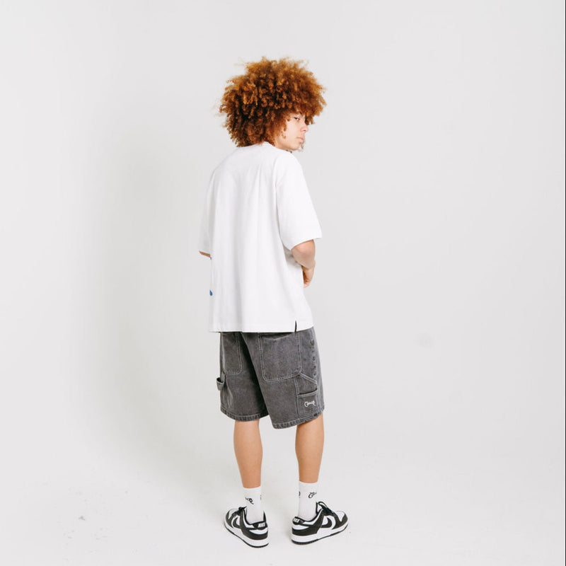 CRATE SIDE SCRIPT BOX FIT T-SHIRT