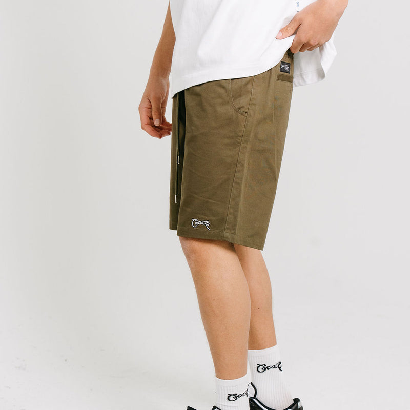 Scripted Stamp Walk Shorts