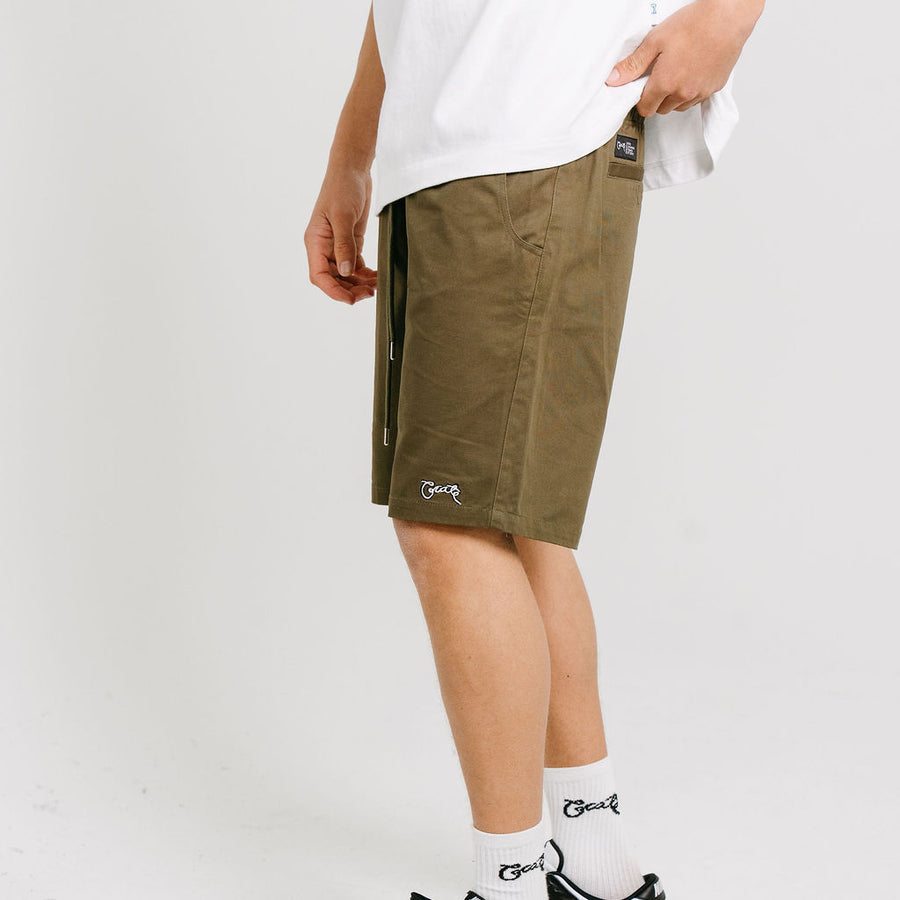 Scripted Stamp Walk Shorts