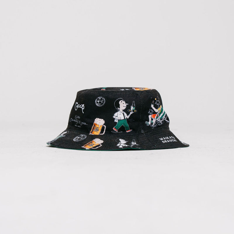 CRATE X WILLIE THE WAITER REVERSIBLE BUCKET HAT