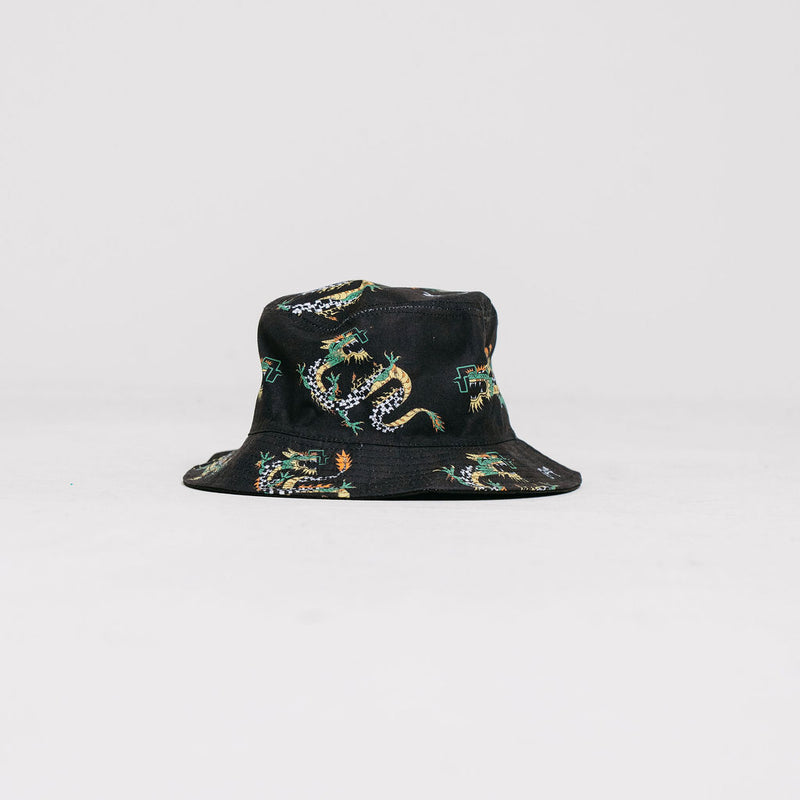 CRATE KIDS CHECK DRAGON REVERSIBLE BUCKET