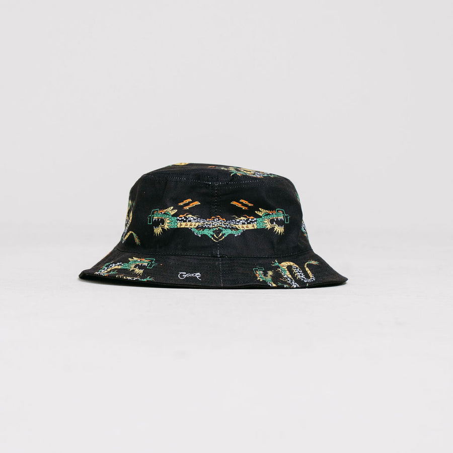 CRATE KIDS CHECK DRAGON REVERSIBLE BUCKET
