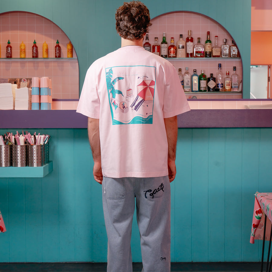 CRATE X RICE RICE BABY - BEACH T-SHIRT
