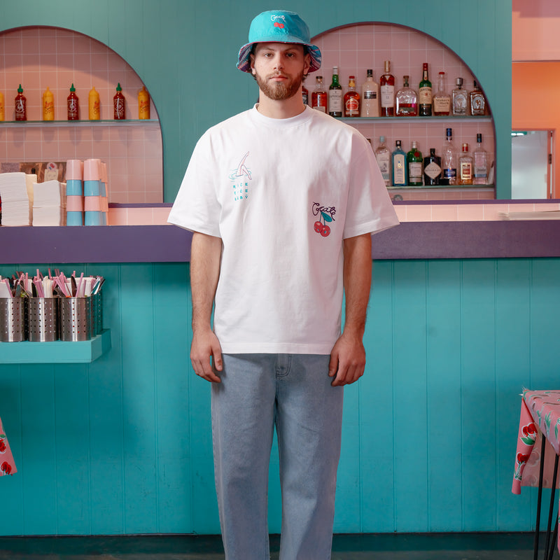 CRATE X RICE RICE BABY REVERSIBLE BUCKET HAT