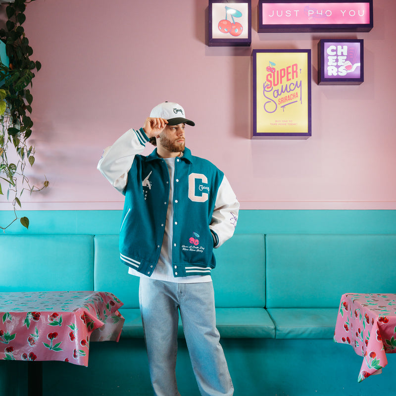 CRATE X RICE RICE BABY LIMITED EDITION LETTERMAN JACKET