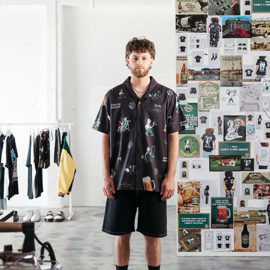 CRATE X WILLIE THE WAITER PARTY SS SHIRT