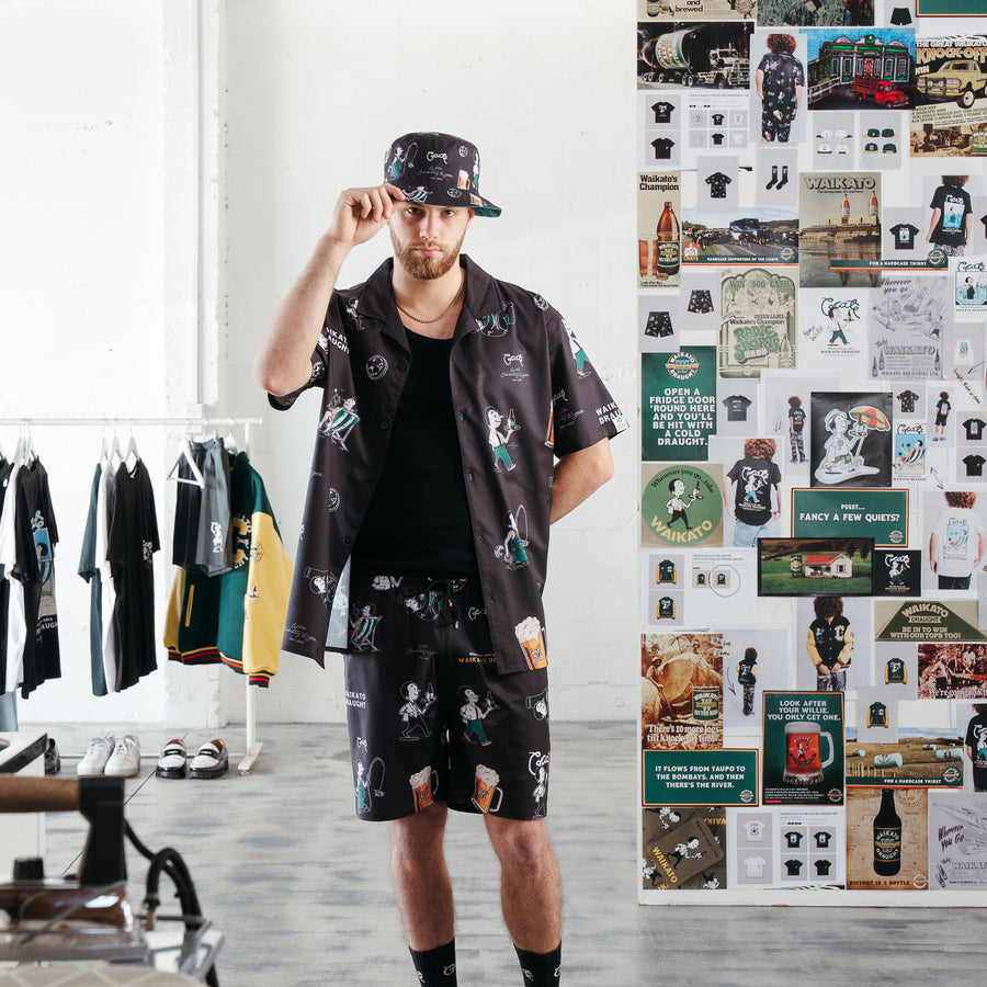 CRATE X WILLIE THE WAITER PARTY SS SHIRT