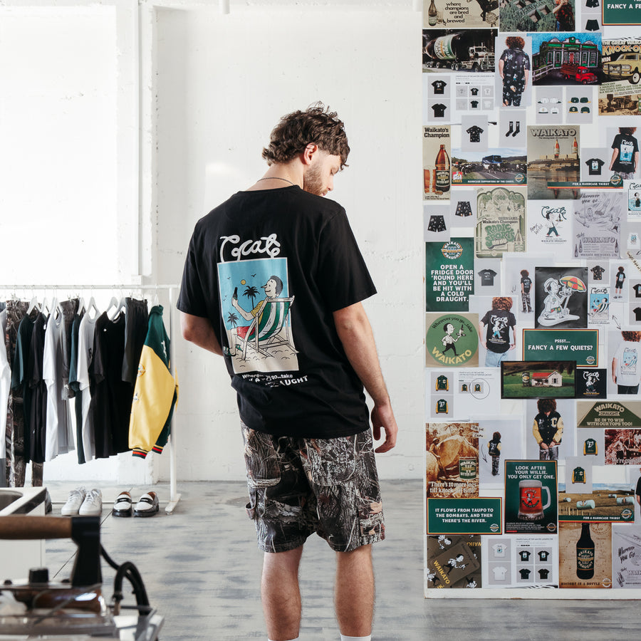 CRATE X WILLIE THE WAITER BEACH TEE