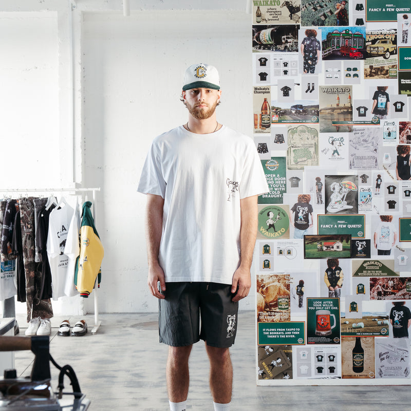 CRATE X WILLIE THE WAITER HERO SWIM SHORTS