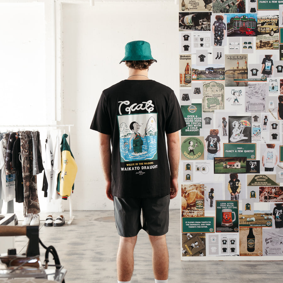 CRATE X WILLIE THE WAITER WADERS TEE