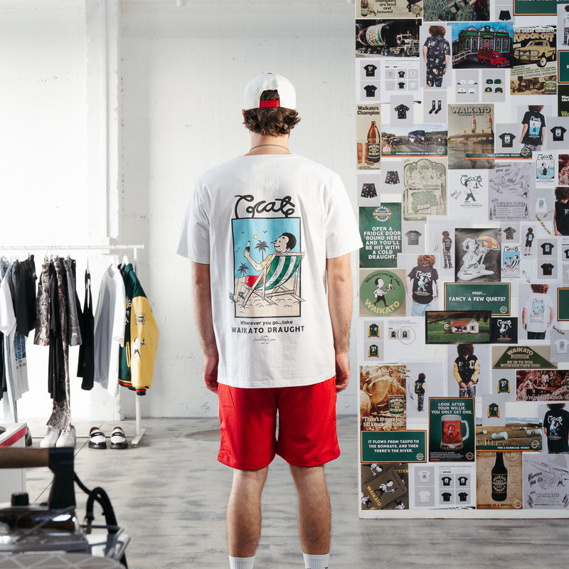 CRATE X WILLIE THE WAITER BEACH TEE