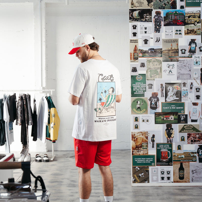 CRATE X WILLIE THE WAITER BEACH TEE