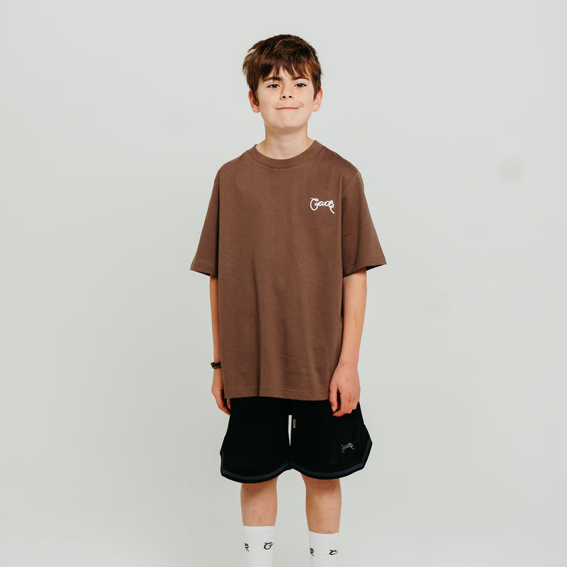 CRATE KIDS  SCRIPTED BOX FIT T-SHIRT