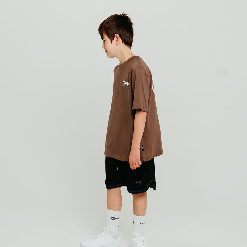 CRATE KIDS  SCRIPTED BOX FIT T-SHIRT